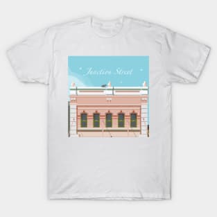 Junction Street Art Deco Text version T-Shirt